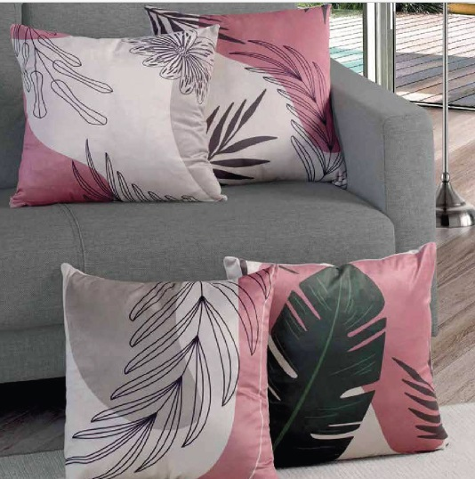 ALMOFADA BBC C/4 SUED COR5111